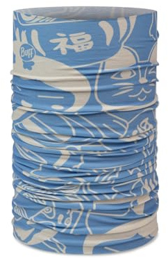 Buff Braga de cuello Original EcoStretch Hombre Mujer Adulto, Bufanda, Tubular, Multifuncion, Cuello y Cabeza, Correr, Caminar, Senderismo, Sostenible, Ligera, Talla Única, Gris Tordillo