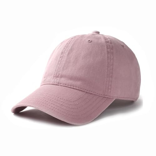 ATSNOSH Cappellino con Visiera Unisex, Vintage Cappello da Baseball in Cotone, Regolabile Cappelli con Parasole, Cappello Donna Estivo, Berretto da Golf (IT, Testo, Taglia Unica, rétro Rose)