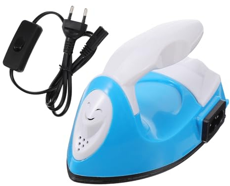 BEBEMOKO Mini Máquina De Prensa De Calor Portátil Eléctrica Para Manualidades Transferencia Térmica 3.93X2.55X2.28In Con Adaptador Ideal Para Vinilo Parches Y Diy