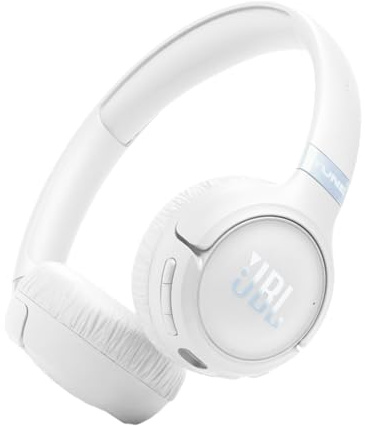 JBL Tune 680 NC Casque Supra-Auriculaire sans Fil, Blanc