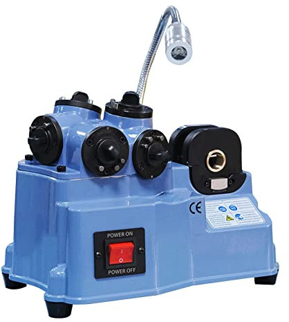 US Stock Precision End Miller Grinder afilador fresadora fresadora amoladora se adapta a fresadora de 2 mm a 12 mm para 2 flautas, 3 flautas, 4 flautas de molienda (X12)