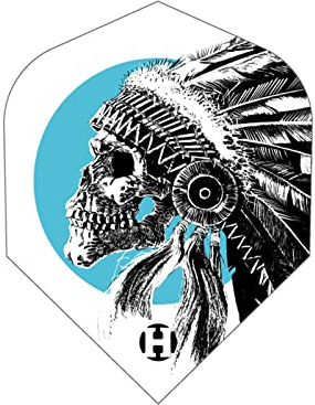 Harrows Indian Skull - Dart Flights