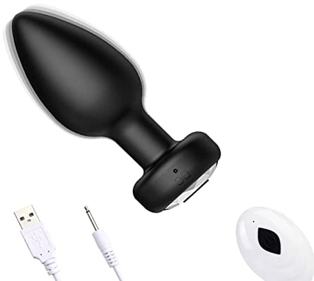 Plug Anale Télécommande lumineuse couleur Anal Plug Sex Toys vibrateur pour femmes 7 Vibration godemichet Anal femme Masturbation masseur
