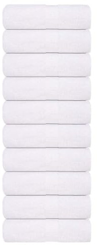 Generisch 136639 - Manoplas de baño (10 unidades, 15 x 21 cm, 360 g/m², algodón)