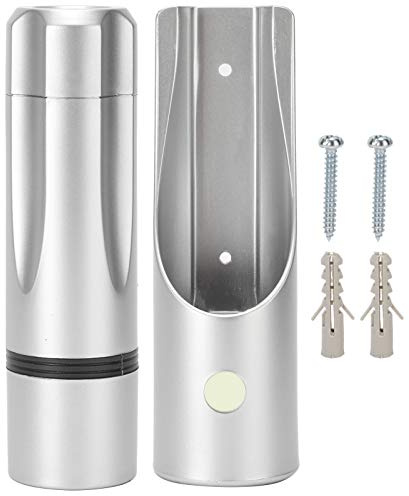 Torcia LED da Parete per Uso di Emergenza Domestica con Accessori di Installazione, Alimentata a Batteria AAA, Adatta per Corridoi e Magazzini