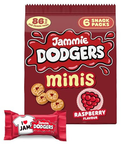 Biscuits - Juego de 6 minis con sabor a frambuesa (paquete de 4) Tasty And Twisty A symphony of flavors cesta de regalo para cumpleaños, Navidad, Pascua, Año Nuevo