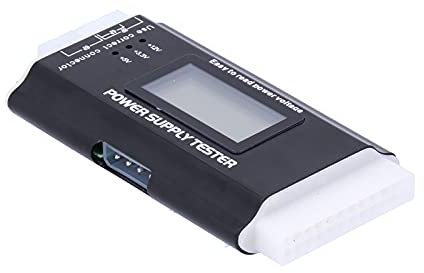 Digital Power Ply Tester for ATX BTX ITX PC Compatibility with C LCD Display and Multi-Voltage Ing