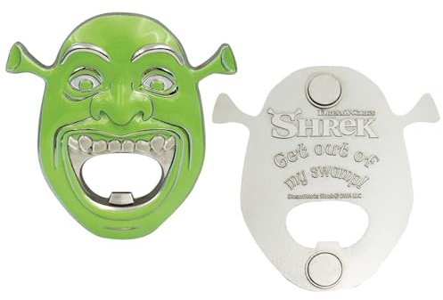 Shrek Décapsuleur Magnétique - Accessoire de Cuisine & Cadeau Fantaisie pour les fans de cinéma et les collectionneurs