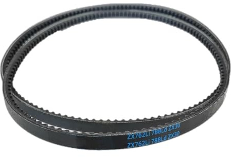 Belt Transmission Cogged V Belt Type ZX 10X Drive Rubber Toothed Conveyor Belts Transport Strap 500 575 625 687 762 800 850 912 962 980mm Drive Belt
