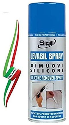 SCIOGLI RIMUOVI TOGLI SILICONE SPRAY SIGILL 100% MADE IN ITALY 400ml