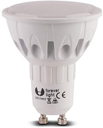 Spot GU10 2 W Lot de 2 ampoules LED Blanc chaud équivalent d'une ampoule 20 W Économie d'énergie Ampoule Lampe Classe énergétique A +