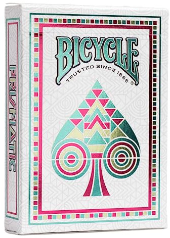 Bicycle Prismatic Playing Cards - Modern, Vibrant Design, Cold Foiling - Perfect for Card Games and Magic Tricks