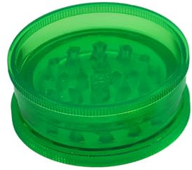 TEQY Molinillo para especias. Grinder de plástico para picar cualquier especia. (VERDE)