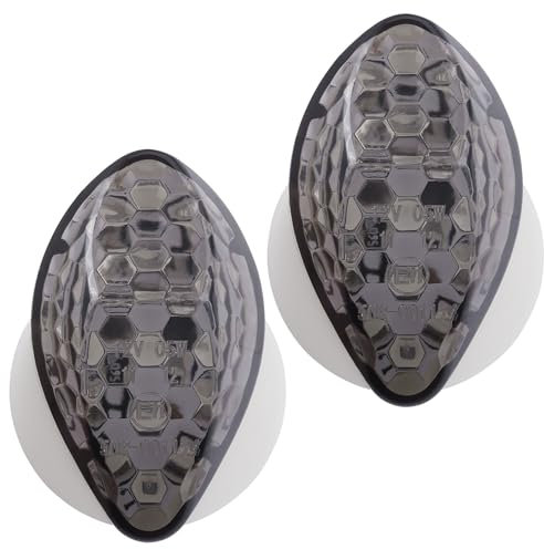 Kinstecks ​​1 par de luces de posición laterales para motocicleta, indicador LED para motocicleta, luz de señal de giro empotrada, luz intermitente para Honda CBR600RR 1000RR 600F4 600F4I 919 929