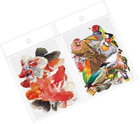 TOYANDONA 2sätze Handgemachte Tierform Scrapbook Aufkleber Selbstklebende Dekorative Sticker Für Notizbuch Tagebuch -projekte Für Kreative Bastelarbeiten