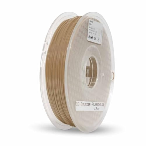 Z3D® HOLZ 1,75mm HOLZ-BAMBUS 500g 3D Drucker Filament - hochwertig, Holzoptik durch Holzpartikel, leicht zu drucken, ideal für Dekoration, Modelle & Prototypen
