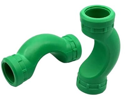 Grüner PPR-Brückenbogen DN15 DN20 DN25 PPR-Zubehör Wasserrohrverbindung Hot Melt(1/2)
