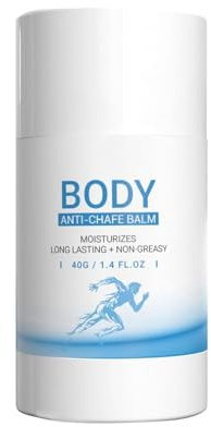 Crema per il corpo anti-CHAFING, Balsamo per crema idratante per la protezione della pelle, bastoncino di crema antifumo impermeabile alleviare il disagio, formula in rapido assorbimento (1pc)