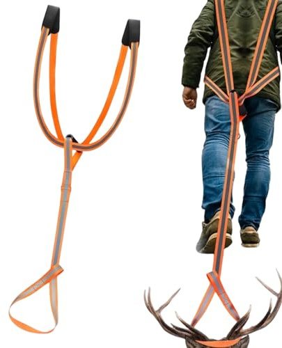 Cuerda de arrastre reflectante, correa de arrastre para osos – para hombres al aire libre camping campo