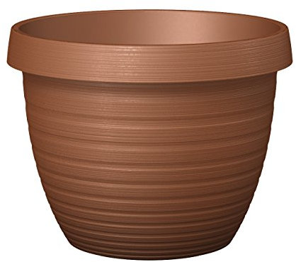 Scheurich Country Star, Pflanzgefäß aus Kunststoff, Terracotta, 40 cm Durchmesser, 30 cm hoch, 21,5 l Vol.