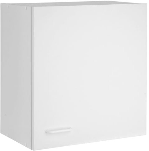 Nicht Zutreffend Hängeschrank Küche - 50 cm breit - Weiß - 1 Tür - Küchenschrank Oberschrank Einbauküchenschrank