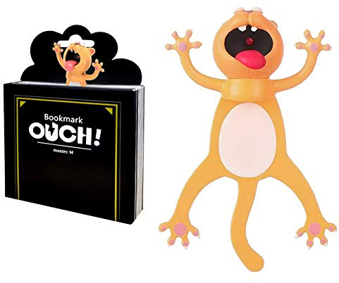 3D Cartoon Tier-Lesezeichen,bookmark animal,lesezeichen kinder,lesezeichen magnetisch,3D Stereo Cartoon schön Tier Lesezeichen Geschenk für Kinder und Erwachsene (E)