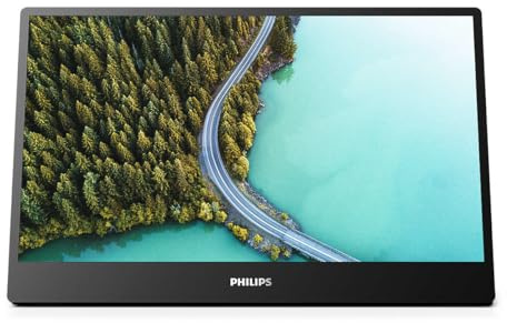 Philips 16B1P3302-3000 Series - LED monitor - 16 (15.6 viewable) - portable - 1920 x 1080 Full HD (1080p) @ 75 Hz - IPS - 250 cd/m² - 700:1-4 ms - USB-C - textured black
