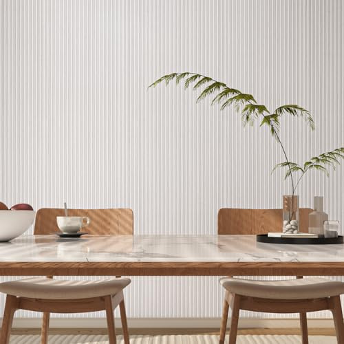 VEELIKE Klebefolie Holzoptik Beige Grau Holztapete Holzfolie Selbstklebende Tapete Holzoptik Folie Vintage Möbelfolie Holz Tapeten Wohnzimmer Schrankaufkleber Schlafzimmer Badezimmer 40cm×300cm