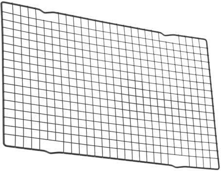 KADAX Grille de refroidissement en acier pour gâteaux, biscuits et biscuits, grille de refroidissement antiadhésive, grille de cuisson, grille de refroidissement (noir)