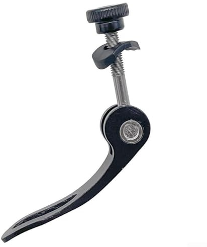 HEIBTENY 1 x Quick Release Screw Bicycle Seat Height Without Tools Adjustment Aluminium Alloy Quick Release Bicycle Seat Bicycle Scooter (M5 x 32 mm)