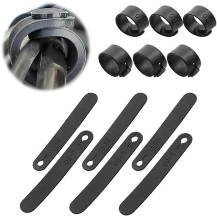 12 Stück Silikon Kabelbinder, Gummi Schwarze Kabelbinder, Wiederverwendbare Kabelbinder, Breit Kabelbinder Sets, Kabelhalter für Motorrad, Kabel Organizer für Handy Ladegerät, Computer