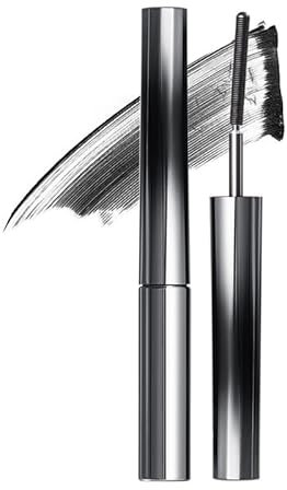 Sophia Belle Iron Wand Mascara, 2025 New Black Washable Metal Mascara Wand, 3D Curling Eyelash Iron Mascara, Waterproof, Smudge-Proof, Long-Lasting, Non-Clumping (Black)