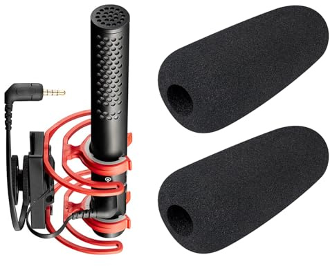 SOULWIT 2 Stück Popfilter für RØDE(Rode) VideoMic NTG Mikrofonen