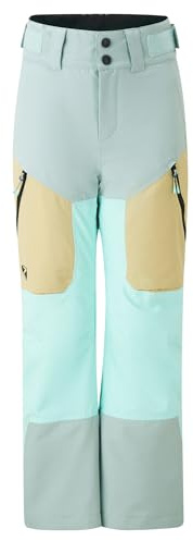 Ziener ARNURO-Z Radiant Lagoon Tex Pantalon de Ski pour Enfant | Imperméable, Passants de Ceinture, sans PFAS Radiant Lagoon tex, 164