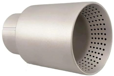 Autoauspuffendrohr Auspuffendrohr aus mattem Edelstahl 304 Für VW Für GTI Für MK7 Für Golf 7 Endschalldämpfer(57MM IN 114MM OUT)