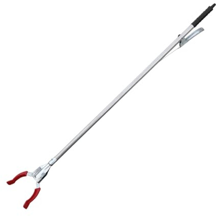 Cirraorive Pince de Préhension Longue Portée avec Poignée Ergonomique de 89 Cm, Antidérapante et Multifonctionnelle En Acier Inoxydable