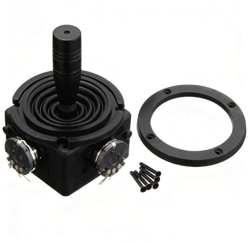 BildeeMait 2-Joystick Potentiometer für JH-D202X-R2 5K Ohm Schwarz 49.6 x 65.5mm 2D Monitor Tastatur Controller