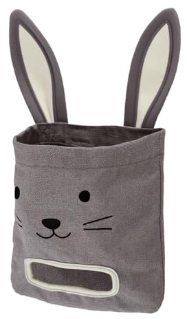 de heno para Conejo – Heno suspendido para Animales pequeños de 25 Cm, Distribuidor, Soporte de Almacenamiento | Accesorio de Jaula práctico para Conejos, Chinchillas, hámsters, Conejos