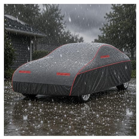 Hagelschutzplane Auto Für Tesla Model S Plaid 22-24,Autoplanen & Garagen Outdoor Allwetter Hagelschutzdecke Verstärkter EVA-Schaum-sdf1246