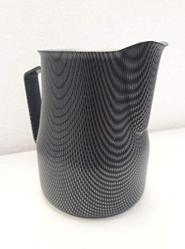 Metallurgica Motta Milchkännchen »Europa« | Edelstahl | Carbon Look | Lattiera | 0,50 l, x, braun