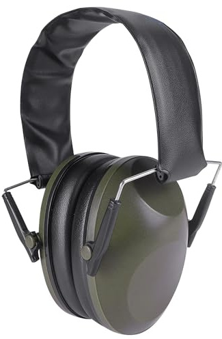 ITODA Shooting Earmuffs Noise Reduction Sound Amplification Ear Defenders Foldable Hearing Protection Safety Ear Muffs Headset for Working Shooting Hunting
