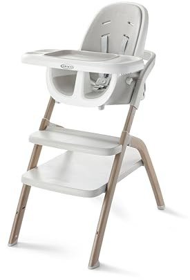 Graco EveryStep Slim 6-in-1 Convertible Highchair, Misty