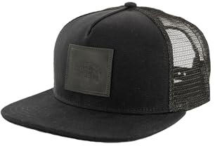 The North Face NF0A8BMEBTO TBD Jimmy Chin Trucker Hat Herren TNF Black/Leather Patch Größe OS
