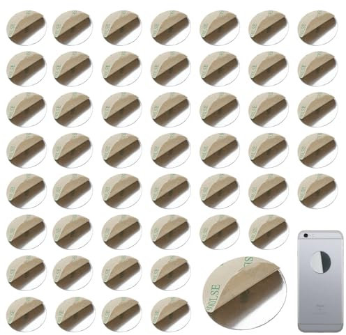 ORGYAML Cinta magnética Flexible de 60 - Imanes Redondos Autoadhesivos, cinta magnetica adhesiva, Imanes Adhesivos Flexibles, Pegatinas Magnéticas