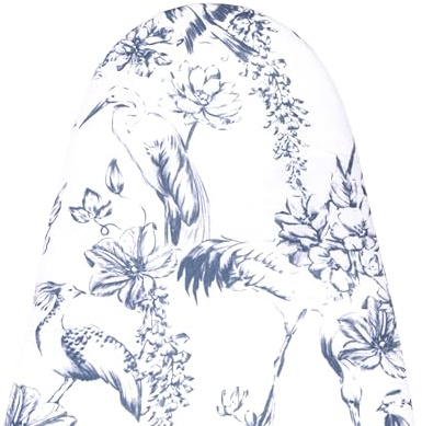 Umiin Funda para Tabla de Planchar Grande 165 x 65 cm, Fundas elásticas y Gruesas para Tabla de Planchar con Parte Superior de algodón y Acolchado de Fieltro de 6 mm