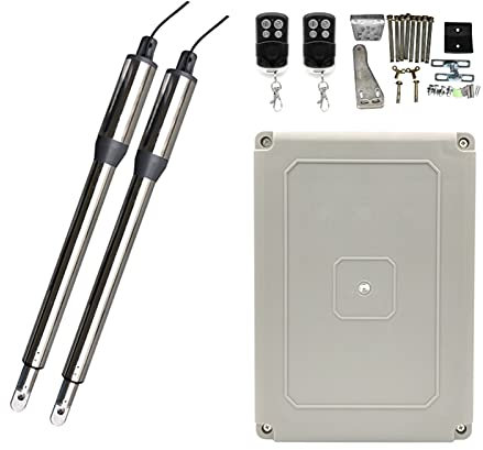 Motor Puerta Corredera, 30 0KG Abridor automático eléctrico de doble hoja abertura de la puerta de giro de la puerta del abridor de la puerta del operador del operador de los brazos del accionamiento