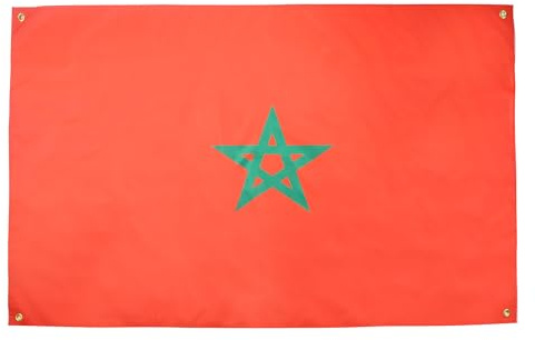 AZ FLAG Flagge Marokko 150x90 cm Marokkanische Leichtes Polyester 4 Ösen