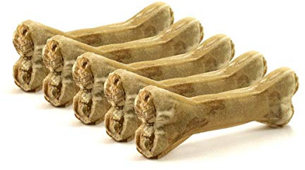 Os à mâcher DOGBOSS fabriqués à partir d'ingrédients 100% naturels, de différentes Tailles et goûts (5 avec Poulet, 12 cm)