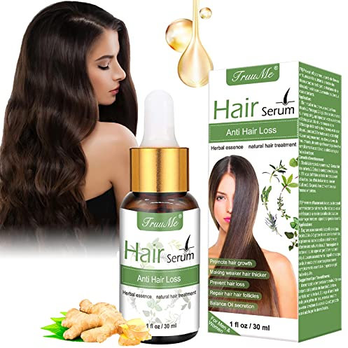 Anti-Haarausfall Haar Serum mit Natürlicher Kräuteressenz für Dünner Werdendes Haar - Verdickung und Schnelles Haarwachstum