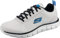 Skechers Men's Track Ripkent Trainers, White, 8.5 UK